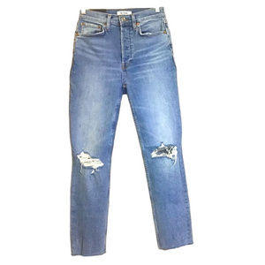 RE/DONE 90’s High Rise Ankle Crop Jeans